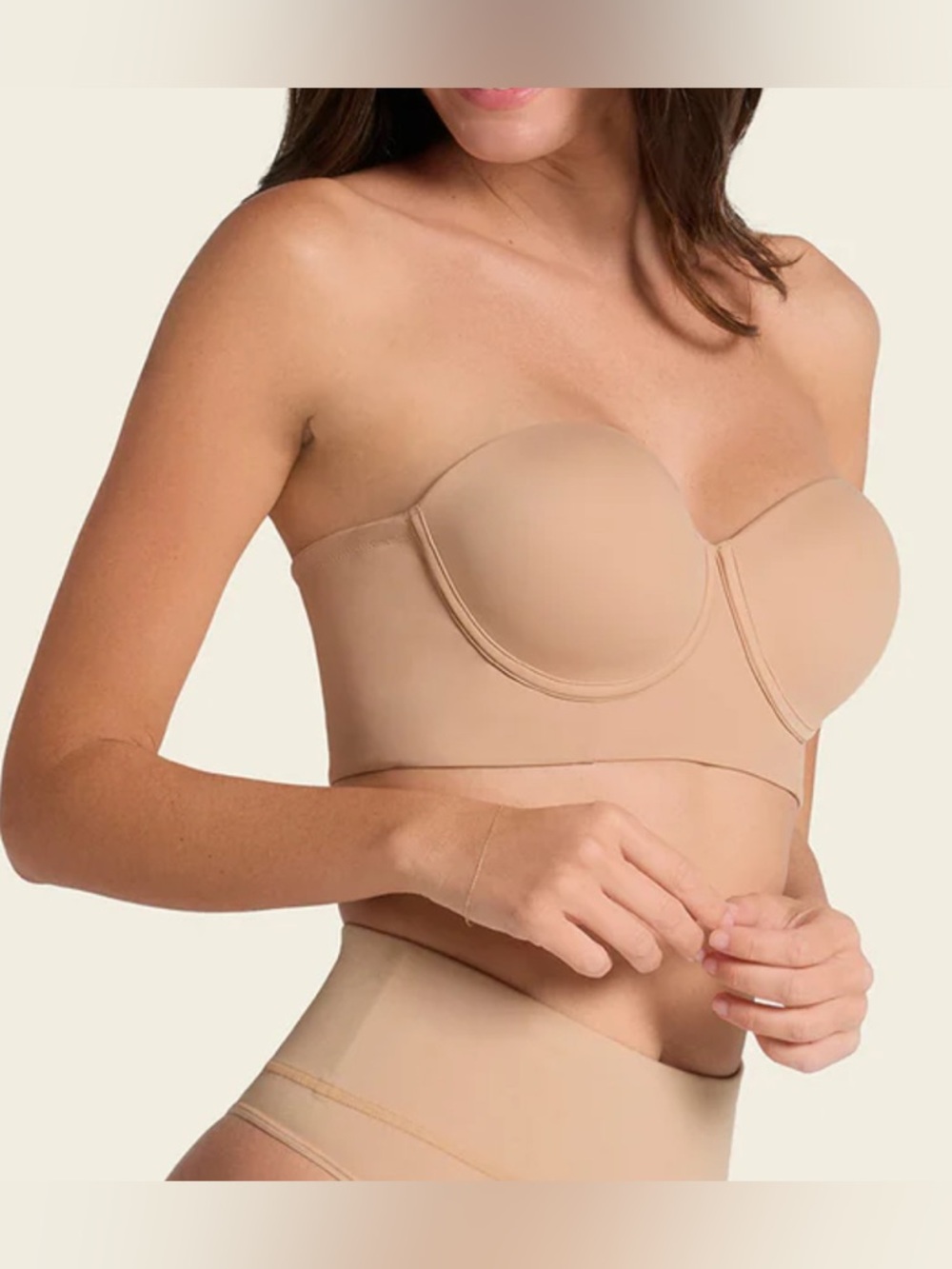 Leonisa strapless contouring bra